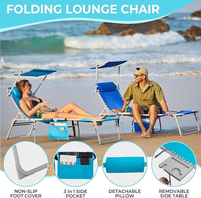 #WEJOY 4 in 1 Tanning Chair - Image 7