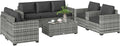 Outsunny 5 Piece Patio Furniture Set by Outsunny