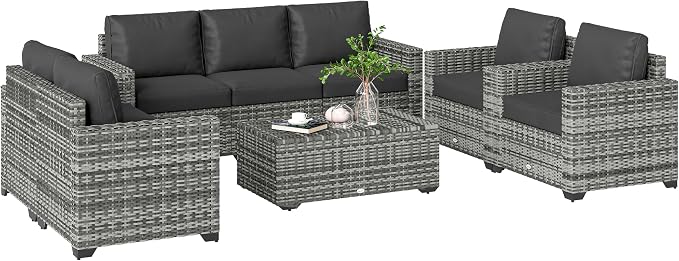 Outsunny 5 Piece Patio Furniture Set by Outsunny