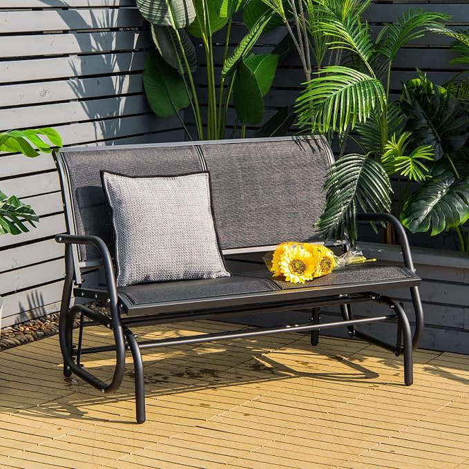 Giantex Swing Glider Chair 48 Inch - Image 2