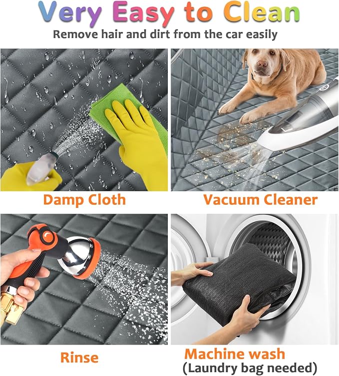 URPOWER Seat Cover for Dog 100% Waterproof Pet Seat Cover Hammock 600D Heavy - Image 7