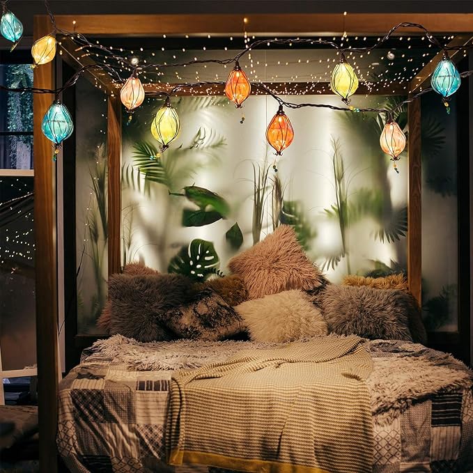 Vigdur Multicolor Outdoor String Lights - Image 5