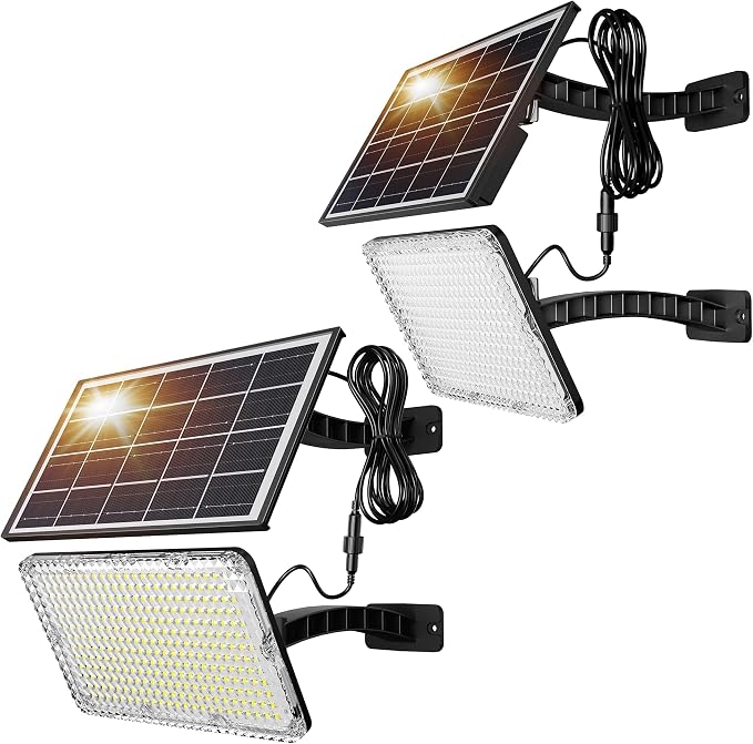 1000 Lumen 299 LED Solar Dusk to Dawn Light Outdoor JACKYLED Solar Powered - Image 9