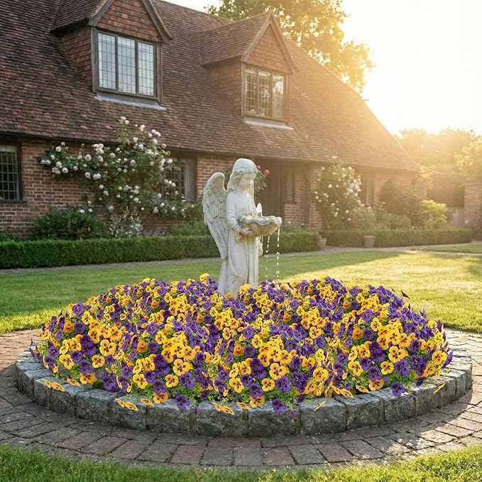 36 Pcs Artificial Fake Pansy Flowers - Image 4
