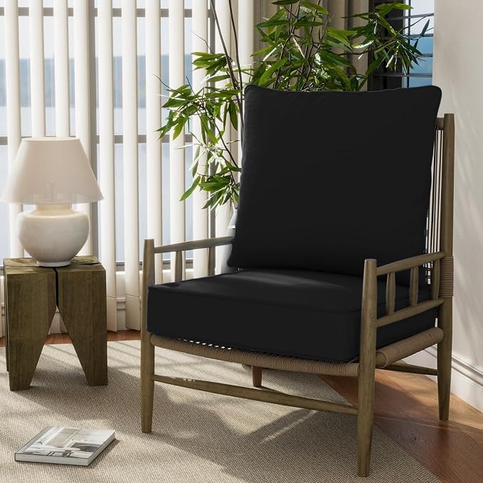 24" x 24" x 6" Outdoor Deep Seat Cushions Set - Image 7