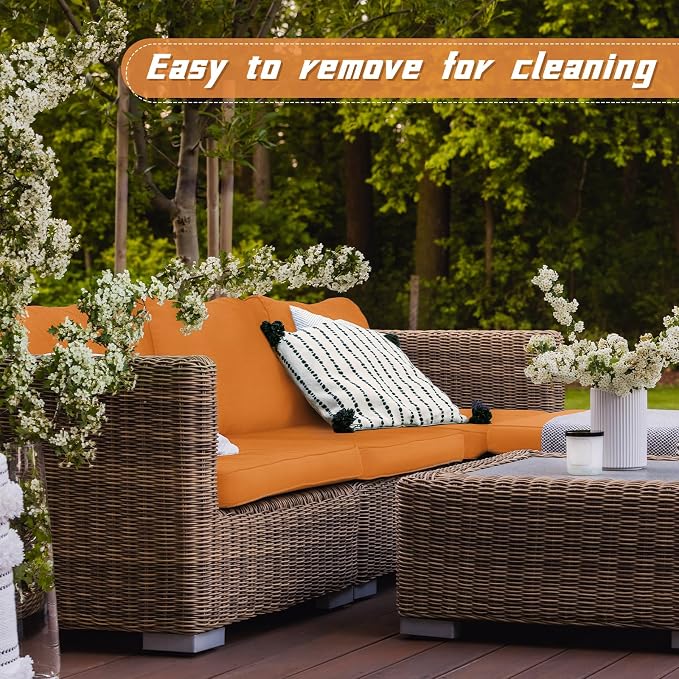 Patelai 11 Pcs Waterproof Patio Cushion Covers - Image 7