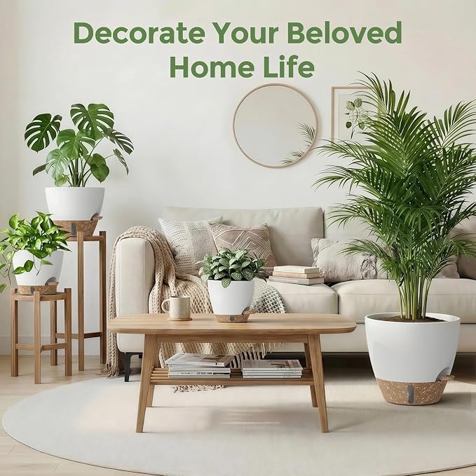 Plant Pots, Modern Planters for Indoor Outdoor Plants, Room & Office Décor - Image 5