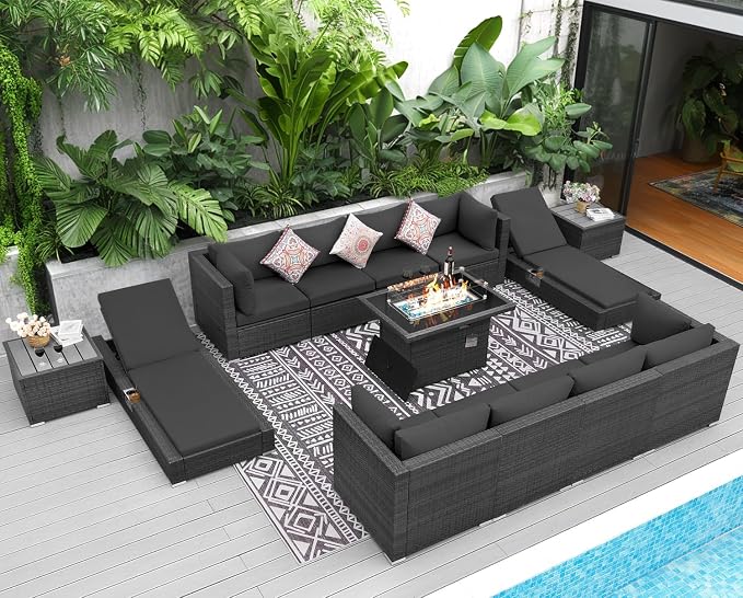 NICESOUL 13 Piece Outdoor Seating - Image 2
