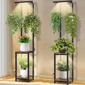 Plant Stand Indoor with Grow Light, 2 Pack Hanging Plant Stand Plant Shelf by Unknown