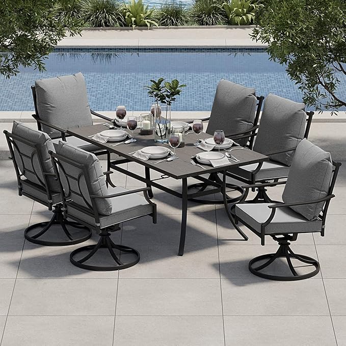 Grand patio 7-Piece Patio Dining Set by GrandPatio
