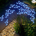 Solar Garden Lights 2 Pack Waterproof Solar Swaying Starburst Light Outdoor by Yaafen