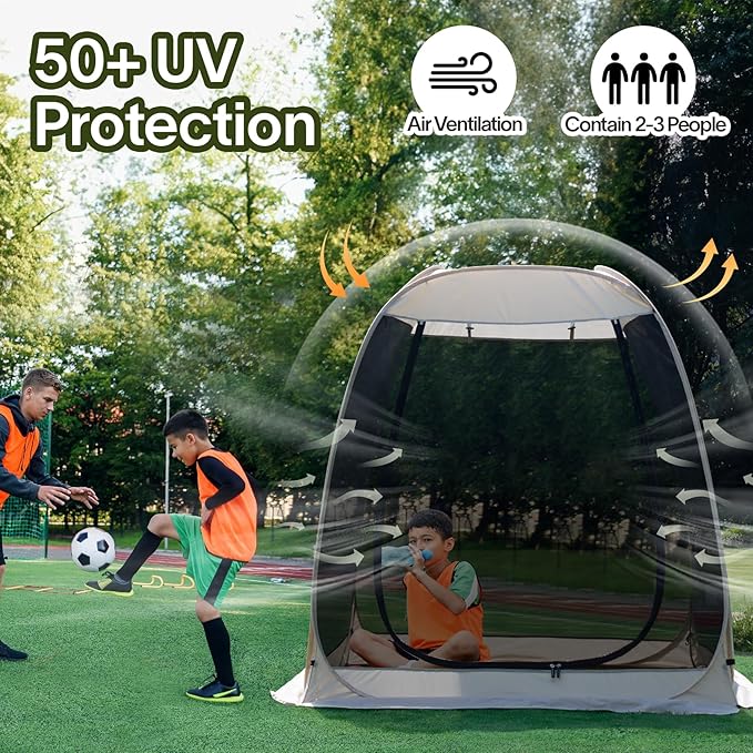 Alvantor® Screen House Gazebo, Pop Up Igloo Screened Canopy Tent - Image 3