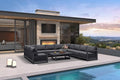 PURPLE LEAF Patio Furniture Set U-Shaped Outdoor Couch by Unknown