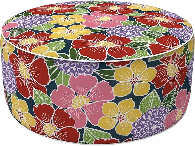 LVTXIII Inflatable Stool Ottoman Footrest by LVTXIII