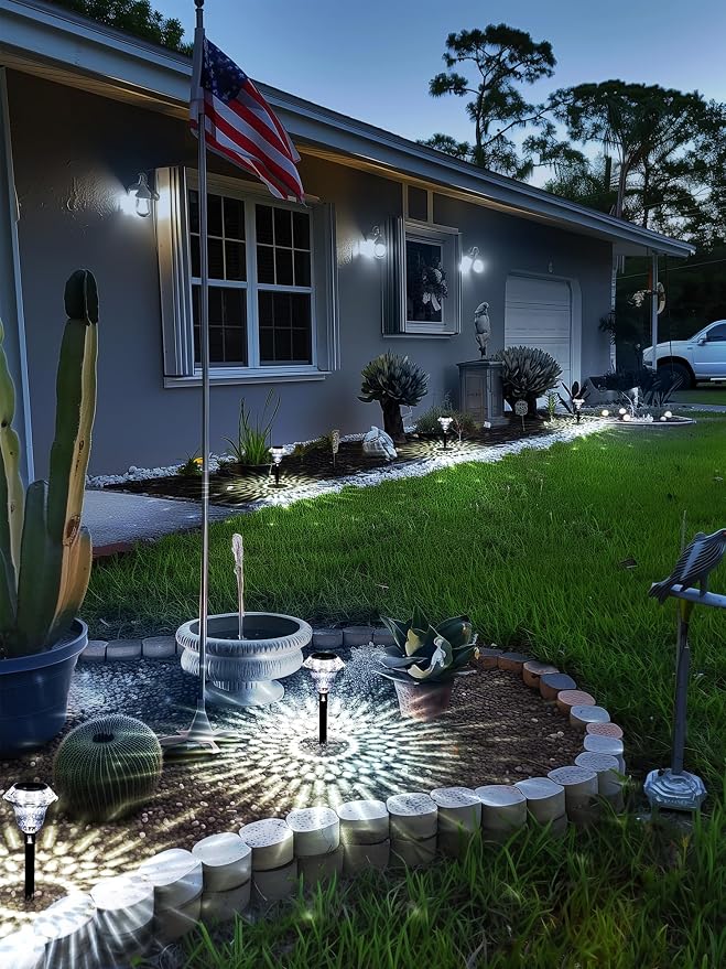 SOLPEX Solar Pathway Lights Garden Decor - Image 8
