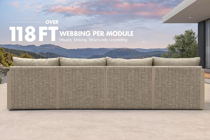 PURPLE LEAF 10 Pieces Patio Conversation Sets - Image 9
