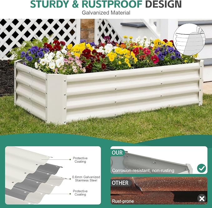 Galvanized Raised Garden Bed - Image 4