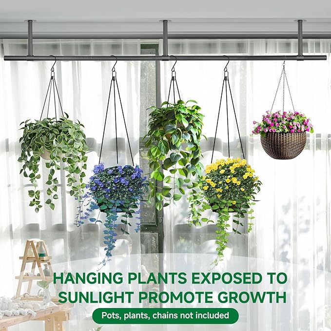 Hanging Planters Rod – Plant Hanger Indoor - Image 4