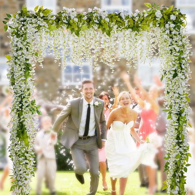 Lvydec Wisteria Artificial Flowers Garland - Image 2