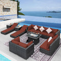 NICESOUL 13 Piece Outdoor Seating by NICESOUL