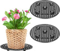 moonoom 2 Pieces Plant Level Pot Elevator-12 Inch Diameter Big Plant Stands by moonoom