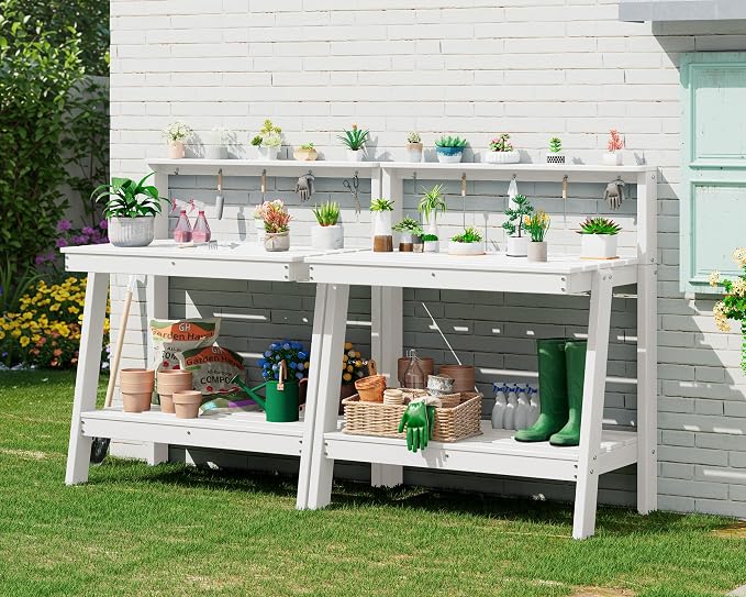 SERWALL Potting Bench Outdoor by SERWALL