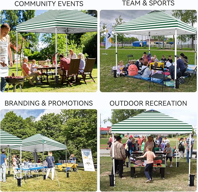 Nazhura 10' x 10' Pop Up Canopy - Image 7