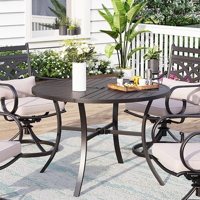 MFSTUDIO 42" Big Outdoor Dining Table - Image 2
