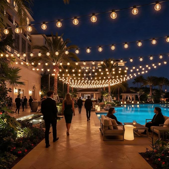 RTTY Dense-Glow 300FT Modular Professional Outdoor String Lights System - Image 8