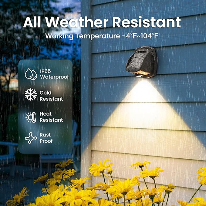 SOLPEX Solar Lights Outdoor Waterproof IP65, Solar Stair Lights Outdoor - Image 2