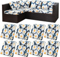 8Pcs Stretch Patio Cushion Covers, Outdoor Couch Covers Replacement, Outdoor by BIETYONE