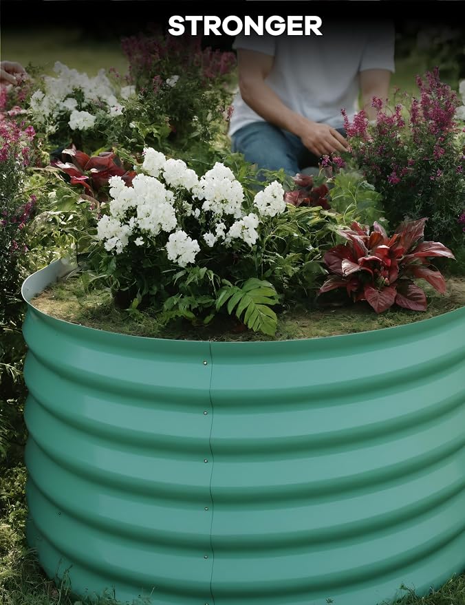 GarveeLife 10x4x1.5 ft Galvanized Raised Garden Bed - Image 7