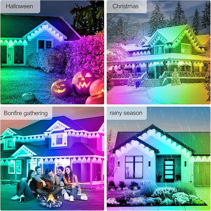 FBZ 150FT Permanent Outdoor RGB Lights - Image 7