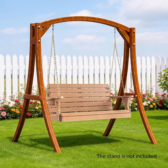 VINGLI Heavy Duty 1600 LBS HDPE Porch Swing Outdoor - Image 8