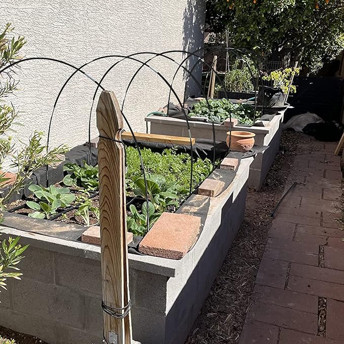 Garden Hoops Grow Tunnel, 12 Sets of 7FT Greenhouse Hoops - Image 5