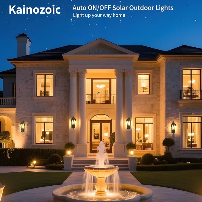 Dawn to Dusk Sensor Outdoor Wall Light Fixtures Waterproof Porch Lights - Image 7