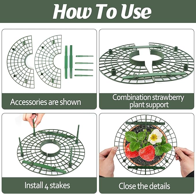 4 Sets Strawberry Plant Support - Image 3