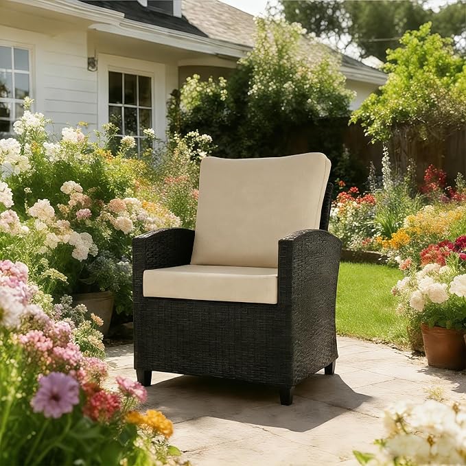 Goodgoods 24 x 28 Outdoor Patio Deep Seat Cushions 2-Pack, 1000+ Hours - Image 6