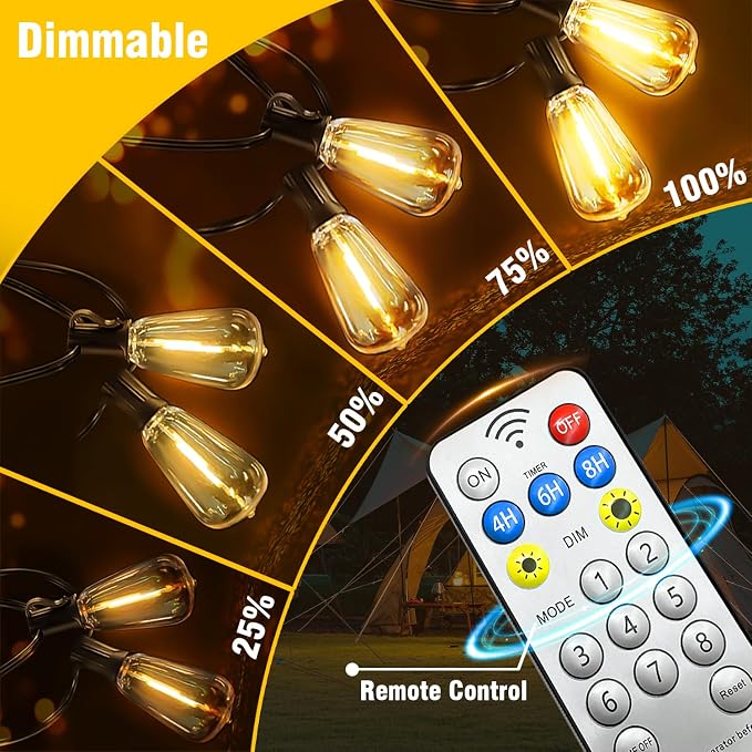 Solar String Lights Outdoor Waterproof - Image 3