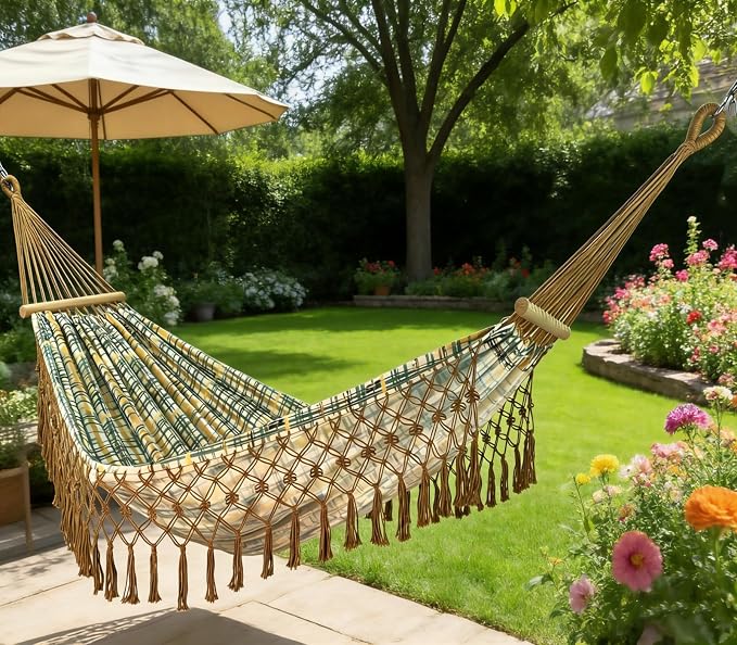 Portable Hammock, Bohemian Hammock, 2person Hammock, - Image 4