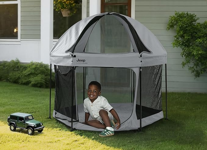 Jeep Hexagon Pop Up Play Yard - Image 8