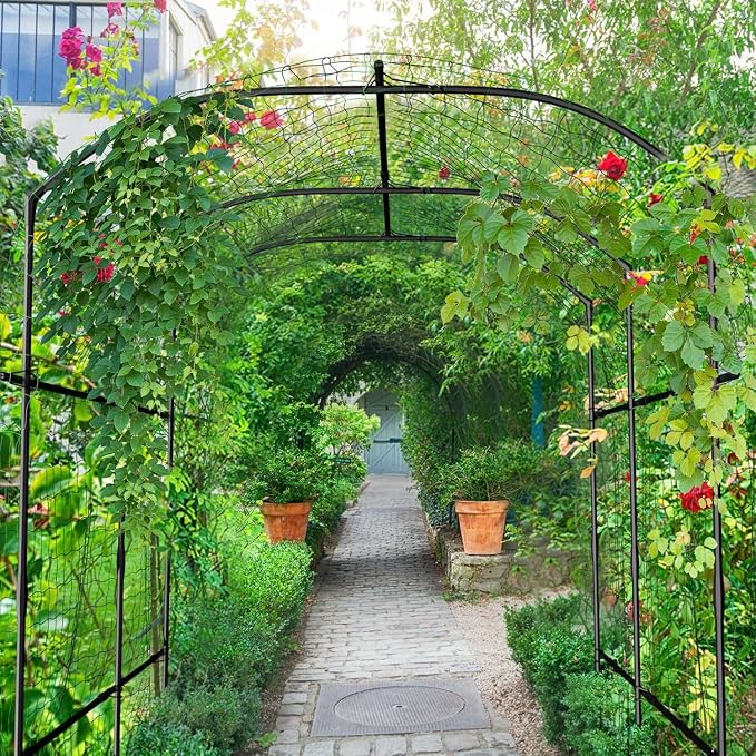 DoCred Tall Garden Arch Trellis - Image 7