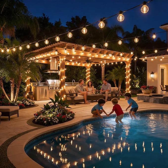 RTTY Classic Series 150FT Outdoor String Lights Pro Set - Image 7