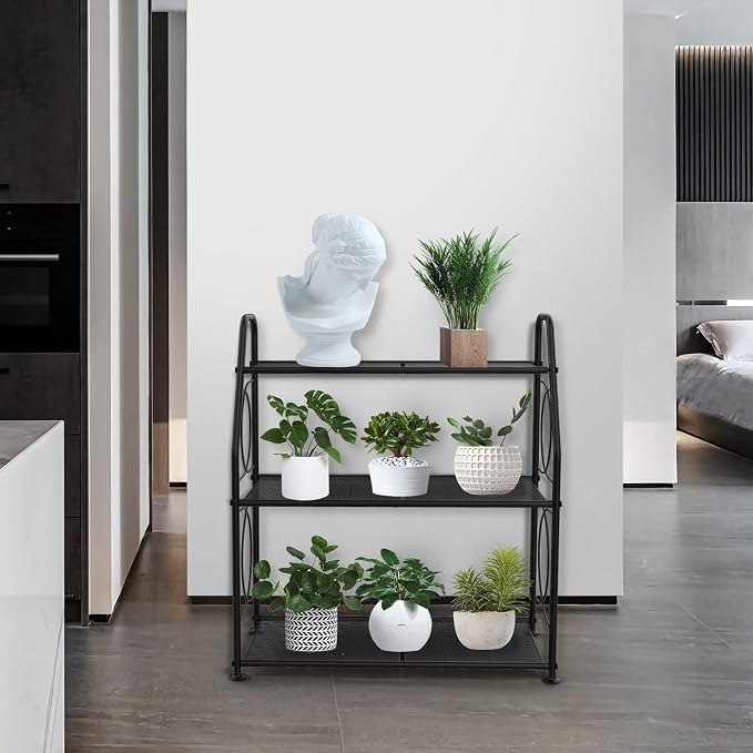Plant Stand, 3 Tier Plant Shelf - Image 5