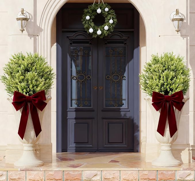 23" Tall Planters for Outdoor Plants Set of 2, Planter - Image 3