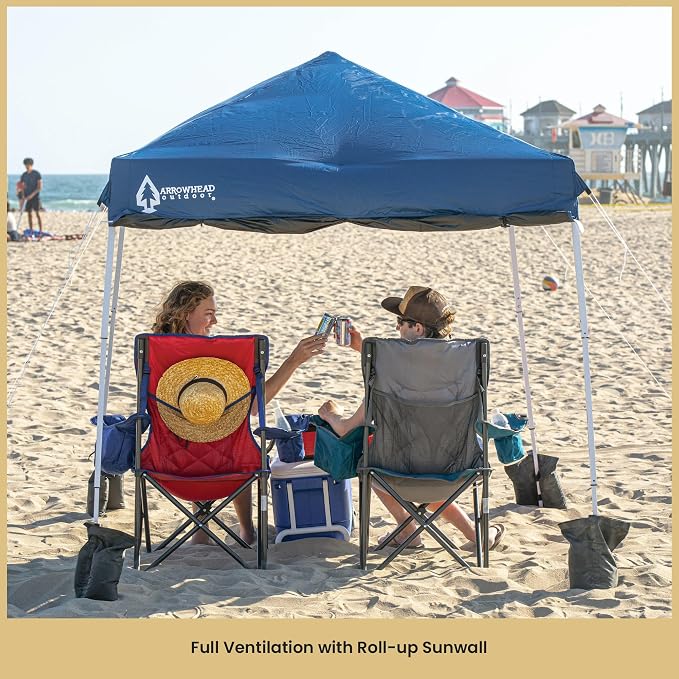 ARROWHEAD OUTDOOR 6'x6' Backpack Pop-up Canopy - Image 3