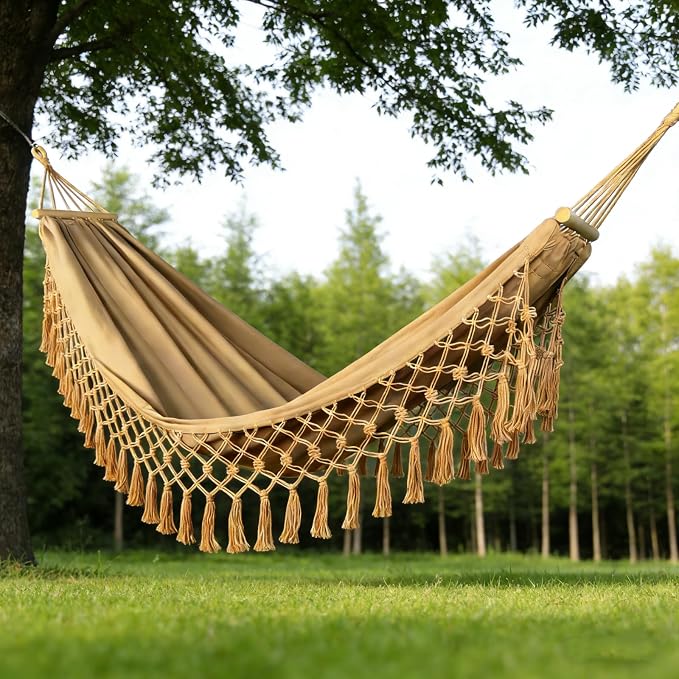 Portable Hammock, Bohemian Hammock, Rope Hammock, Garden 79 * 39 - Image 6