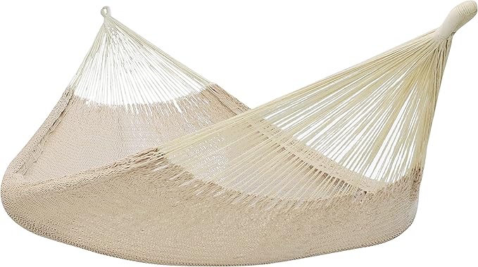 Sunnydaze Handwoven XXL Thick Cord Mayan Double Hammock by SunnydazeDecor