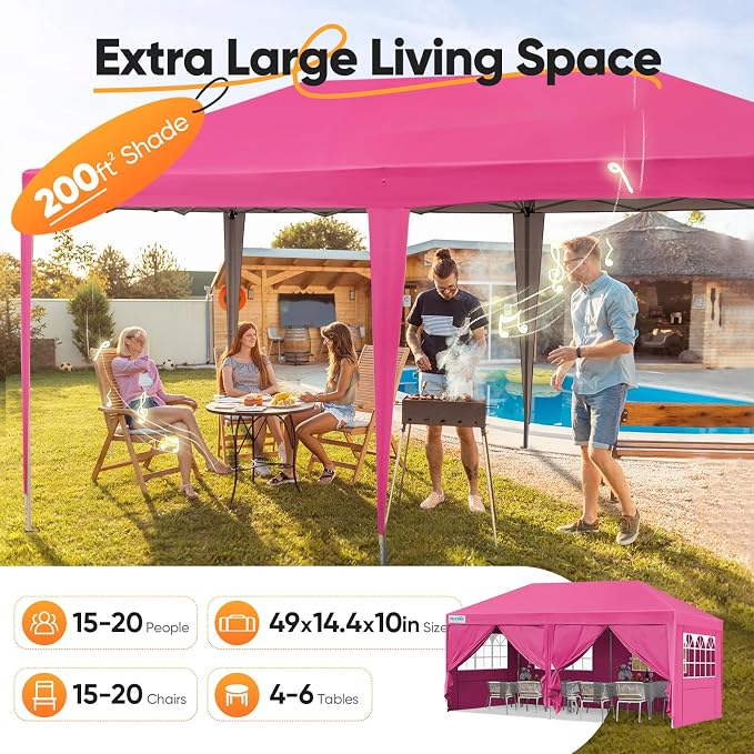Quictent 10x20 Pop up Canopy - Image 3