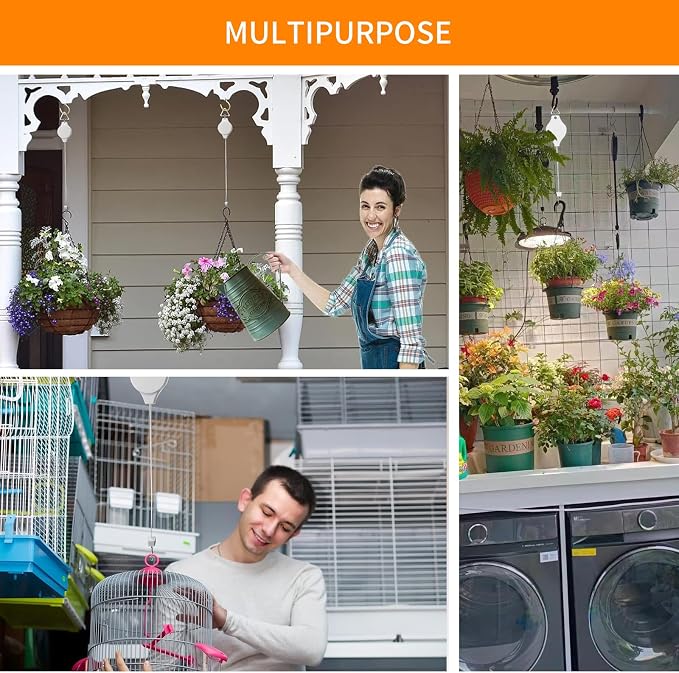 3Pcs Retractable Plant Hanger - Image 7